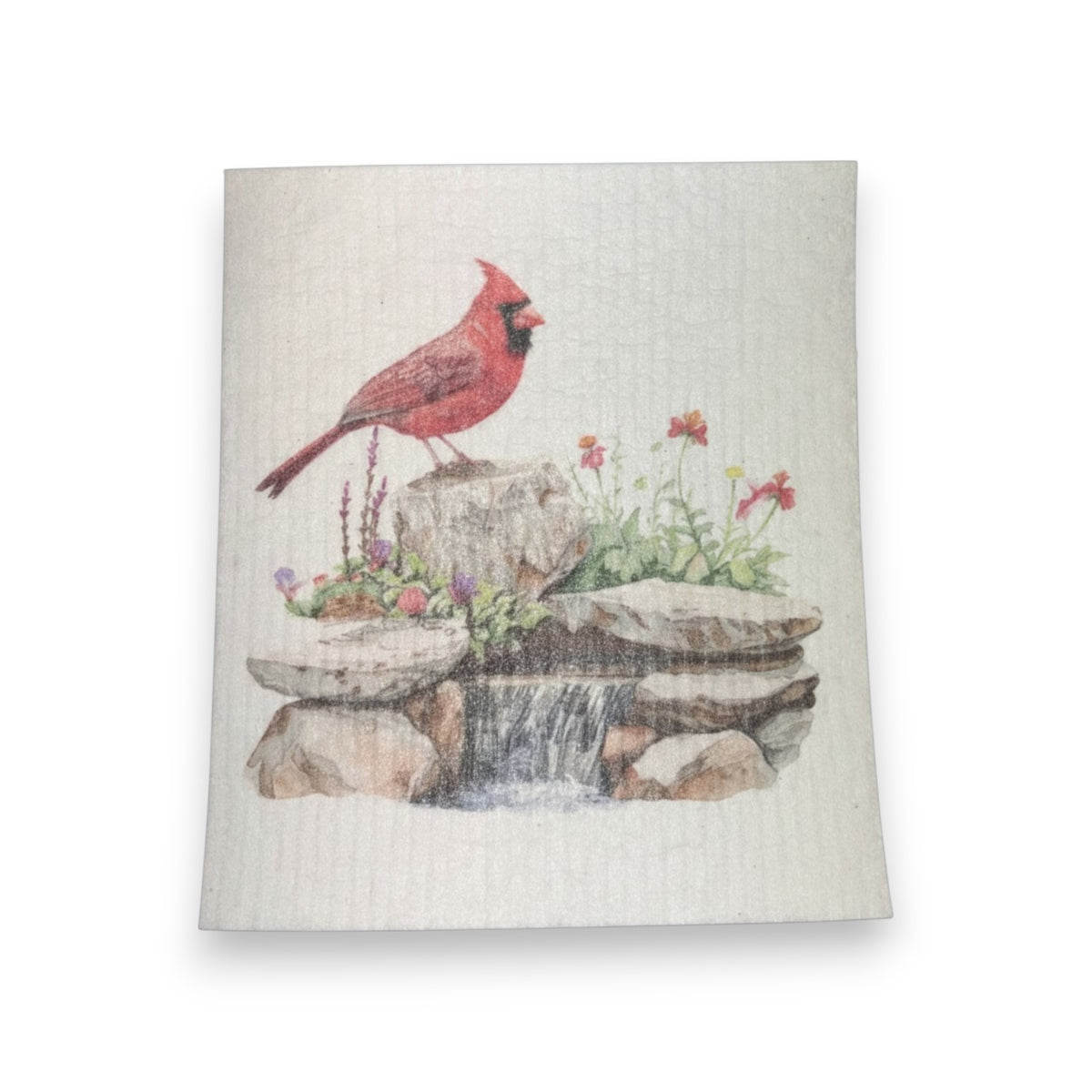 Cardinal Dishcloth - A Taste of Kentucky