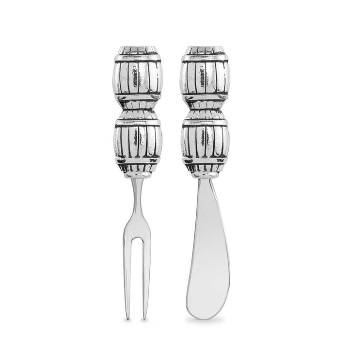 Barrels Spreader & Fork  Set of 2 #31-171 - A Taste of Kentucky
