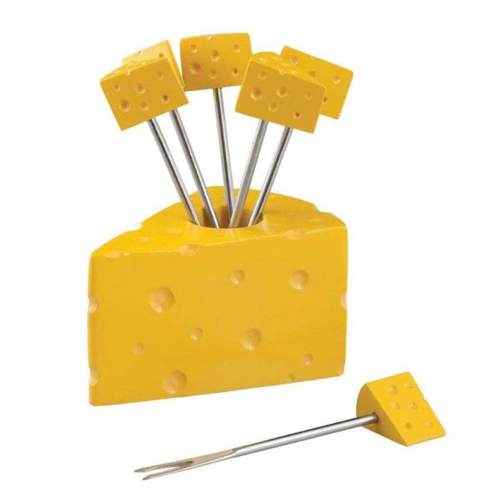 Cheese Wedge Party Fork Set - A Taste of Kentucky