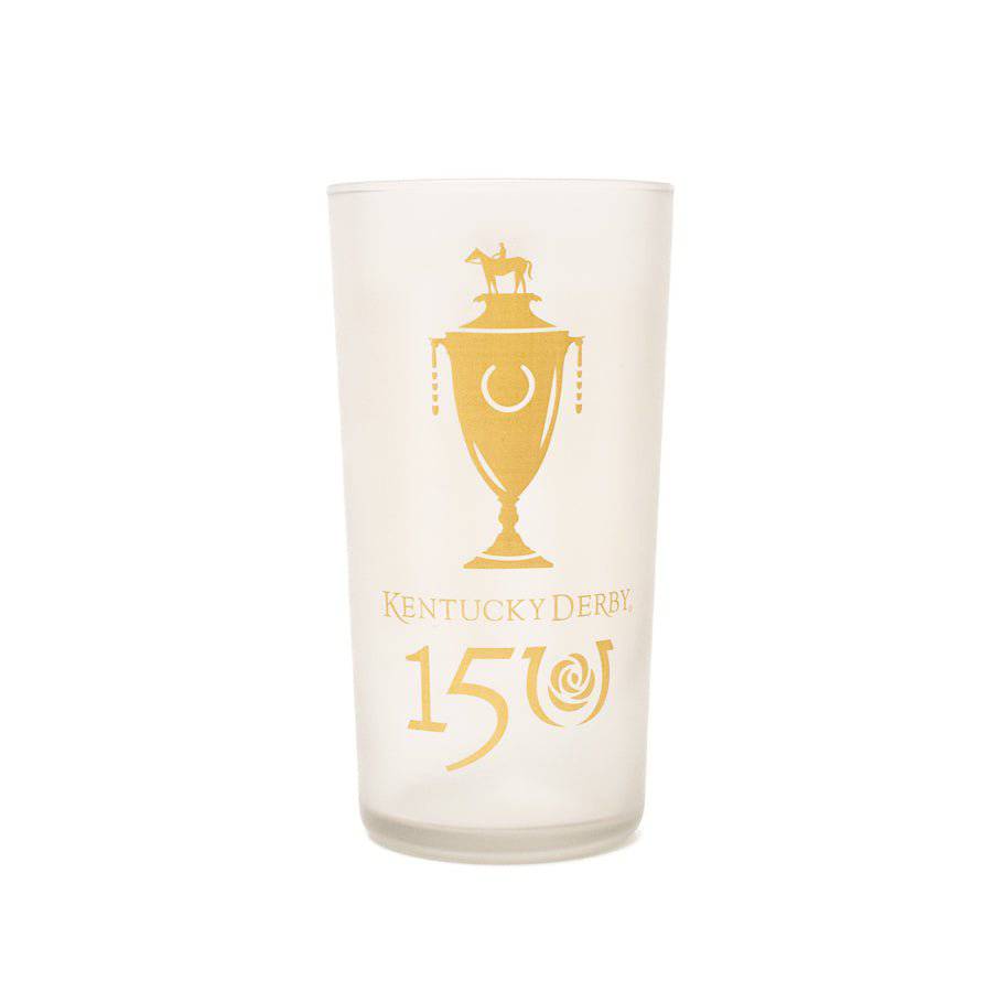 Churchill Exclusive - 150th Kentucky Derby Frosted Glass Set - A Taste of Kentucky