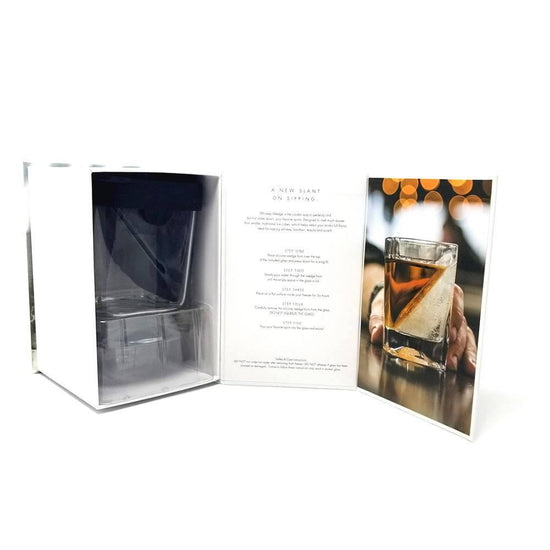 Corkcicle Whiskey Wedge Glass - A Taste of Kentucky