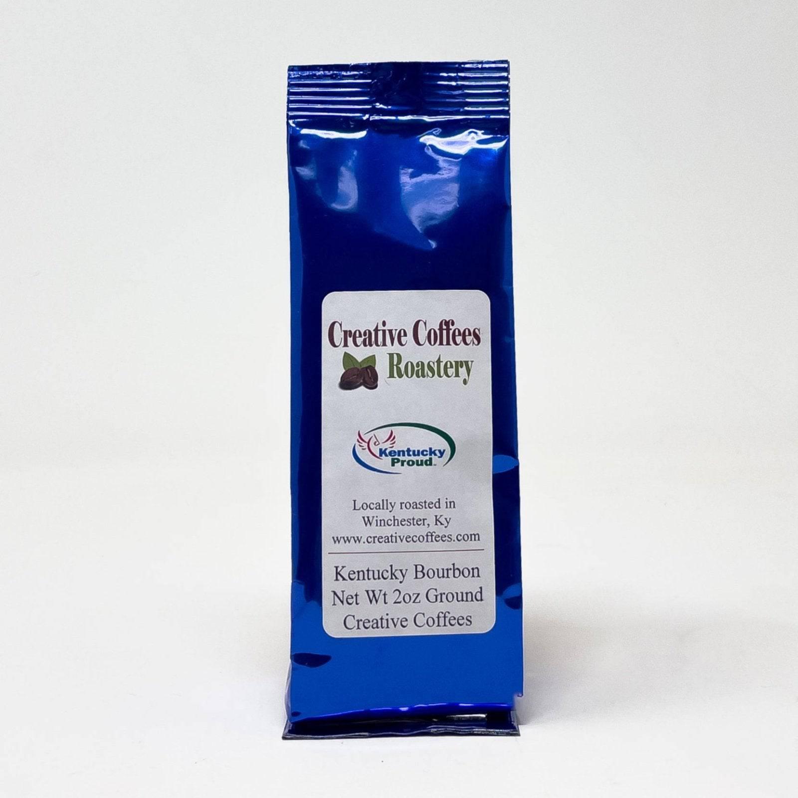 Creative Coffees Roastery 2oz Ground Coffee Bags - A Taste of Kentucky