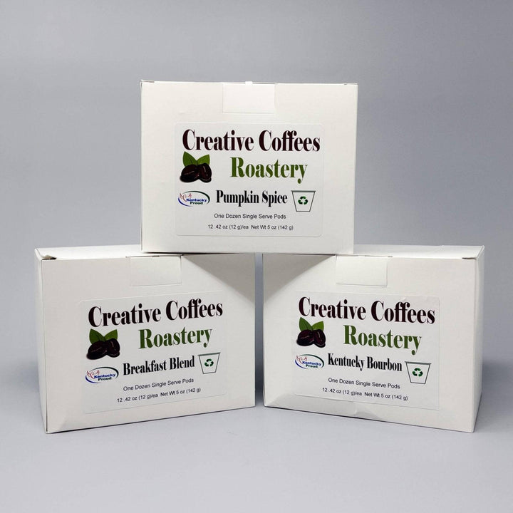 Creative Coffees Roastery Coffee Pods - A Taste of Kentucky