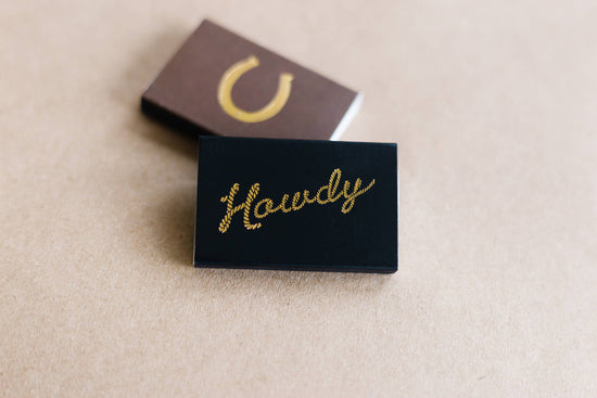 Lucky Horseshoe Matchbox | Western Decor | Cowgirl Gift - A Taste of Kentucky