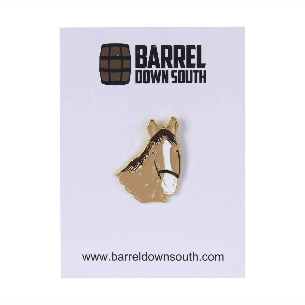 Horse Head Lapel Pin - A Taste of Kentucky