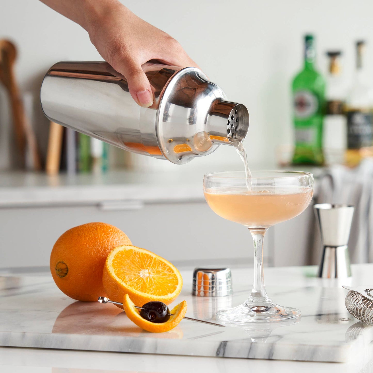 Contour Stainless Steel Cocktail Shaker ASSORTED SIZES