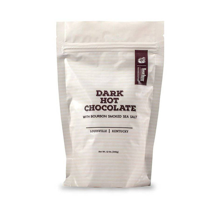 Dark Hot Chocolate with Bourbon Smoked Sea Salt - A Taste of Kentucky