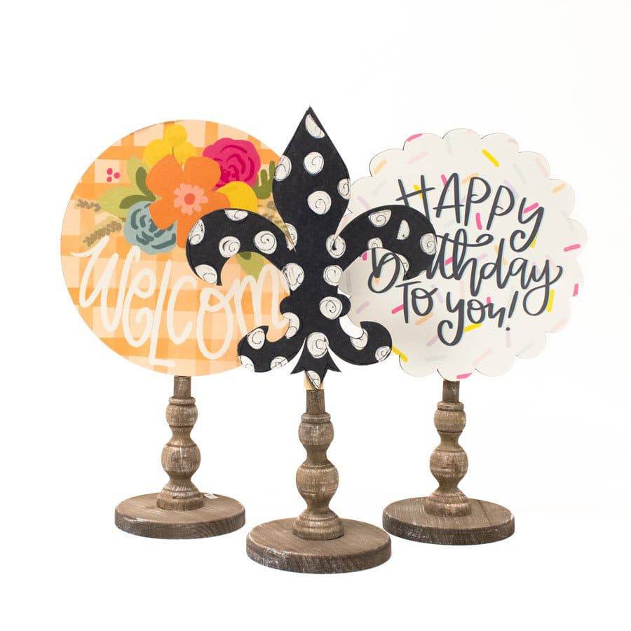 Visualizer. Sign Topper Decorative Sign Toppers