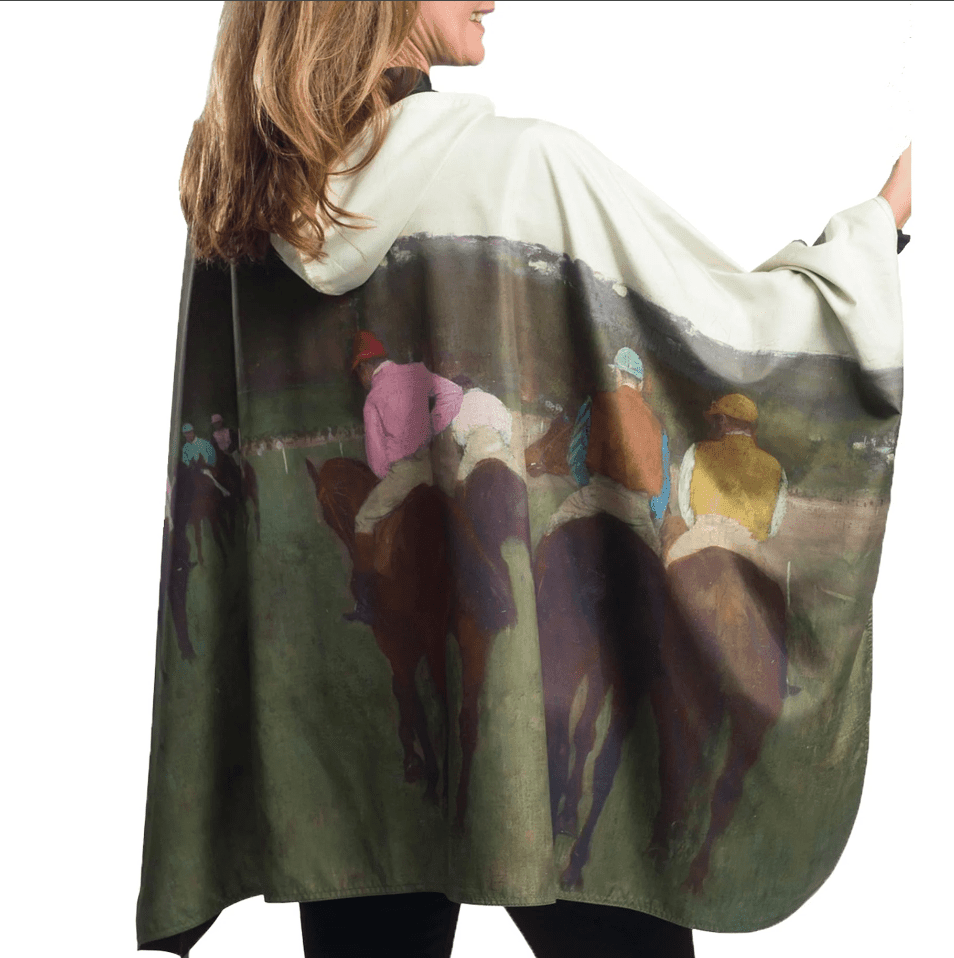 Degas Racehorse Rain Cape - A Taste of Kentucky