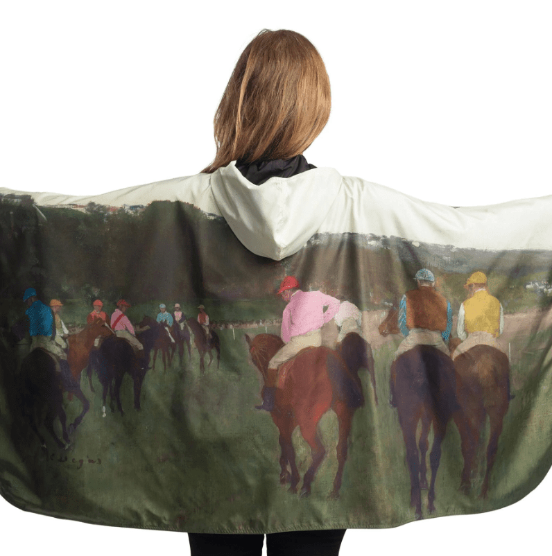 Degas Racehorse Rain Cape - A Taste of Kentucky