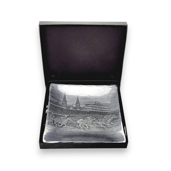 the Kentucky Derby canape tray being given as a thoughtful hostess gift.