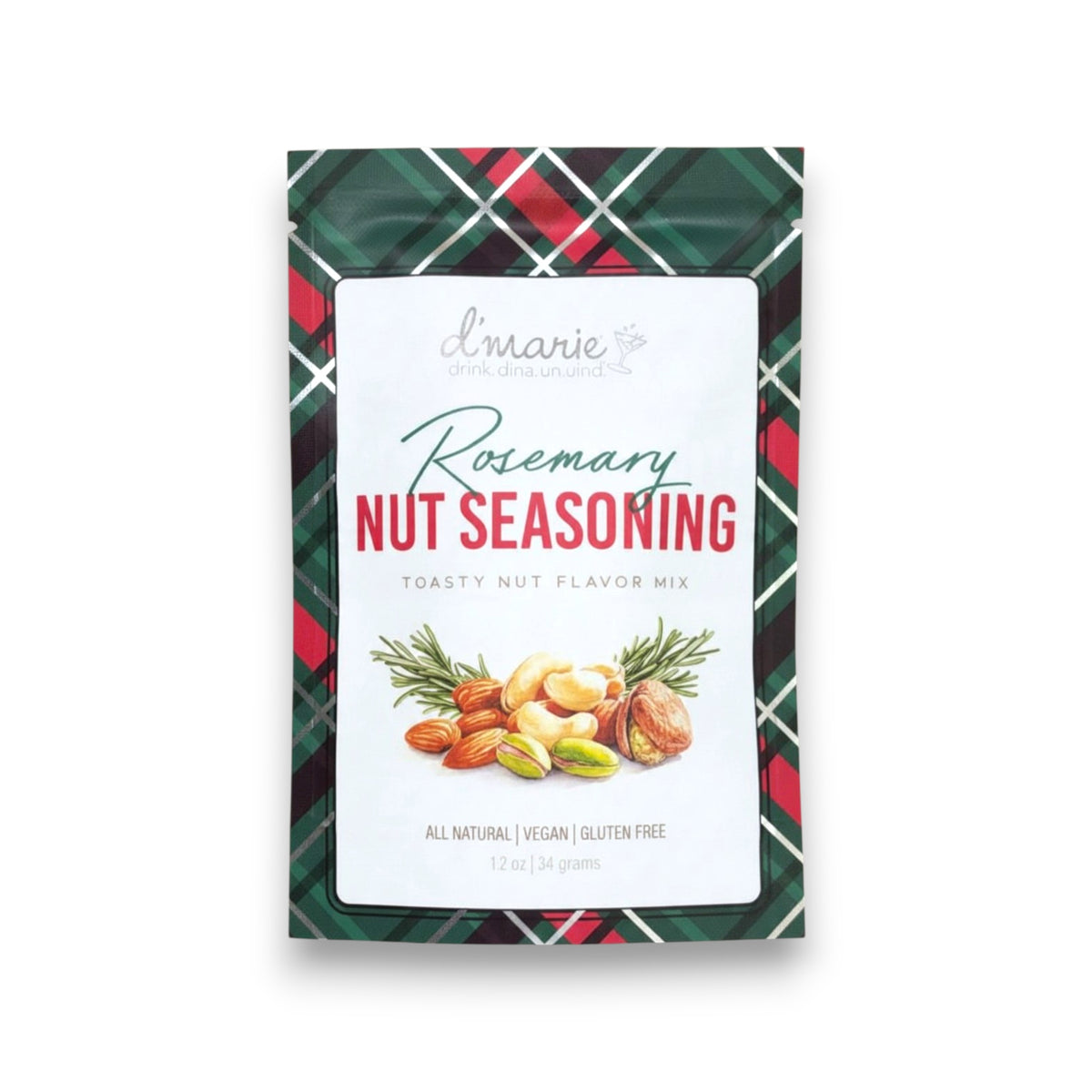 D'Marie Rosemary Nut Seasoning