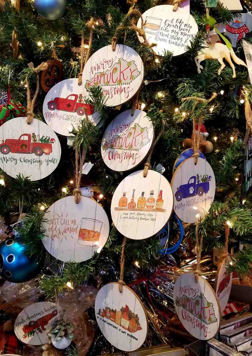 Doodles by Rebekah Christmas Ornaments - A Taste of Kentucky