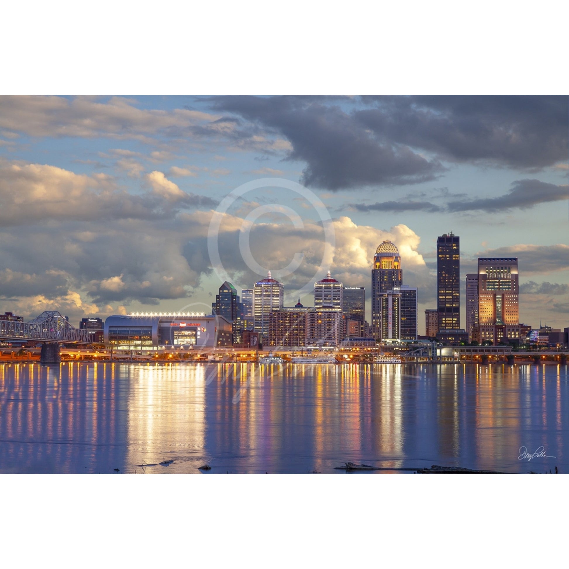 "Louisville Sunset II" Art Print by Doug Prather - 24" x 36"
