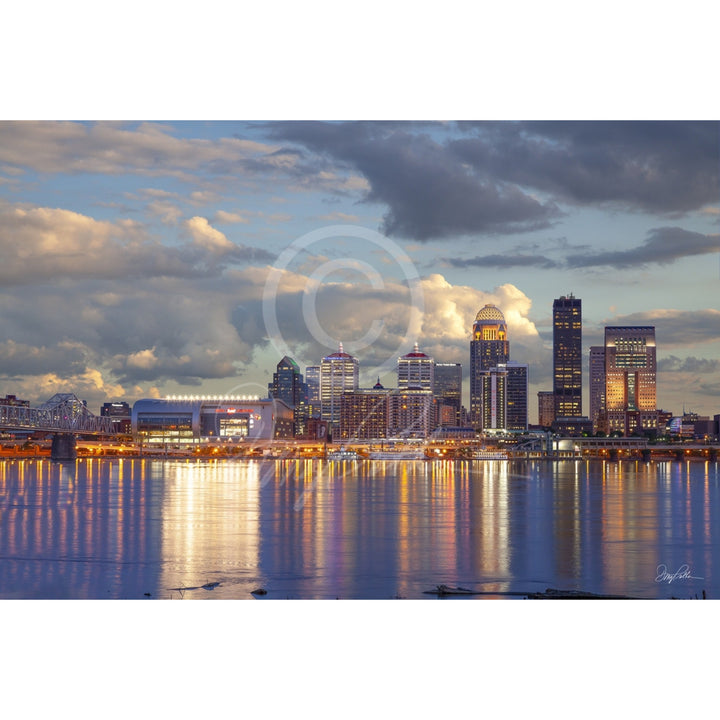 "Louisville Sunset II" Art Print by Doug Prather - 24" x 36"