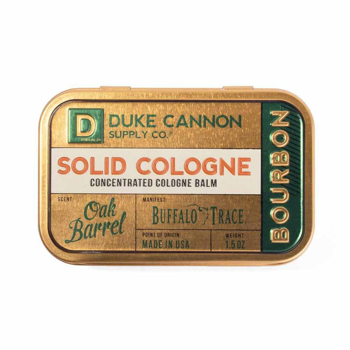 Duke Cannon Solid Cologne Bourbon - A Taste of Kentucky