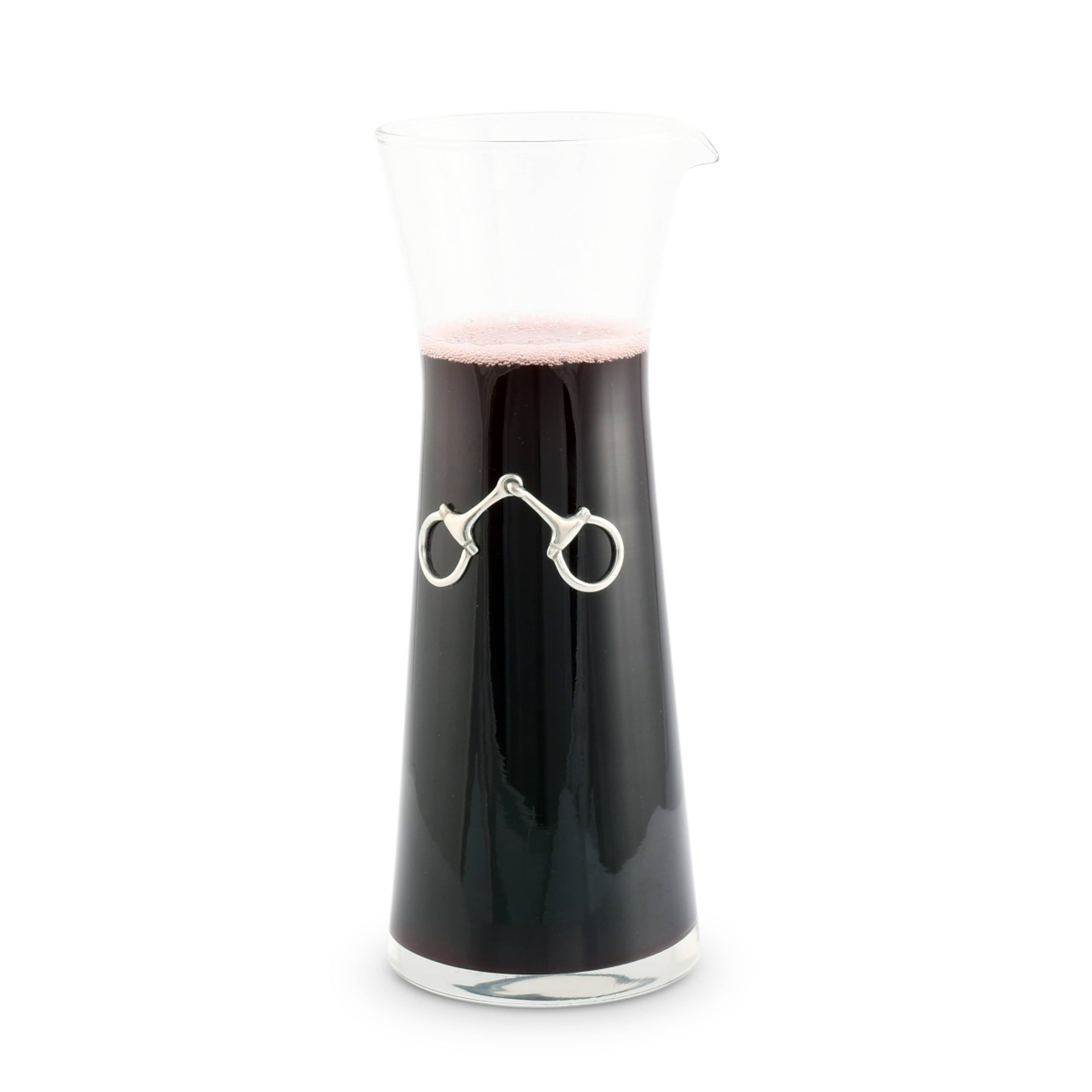 Equestrian Bit Wine Carafe - A Taste of Kentucky