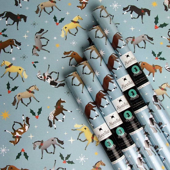 Christmas Gift Wrap - Hunt Seat Paper Co. - A Taste of Kentucky