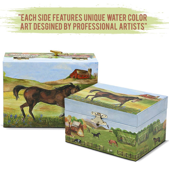 Country Horse Jewelry Box: Christmas 2025 Gift | Wholesale - A Taste of Kentucky