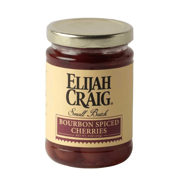 Elijah Craig Bourbon Spiced Cherries – 9oz - A Taste of Kentucky