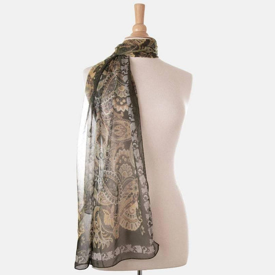 Elizabetta Italian Sheer Silk Scarf - A Taste of Kentucky