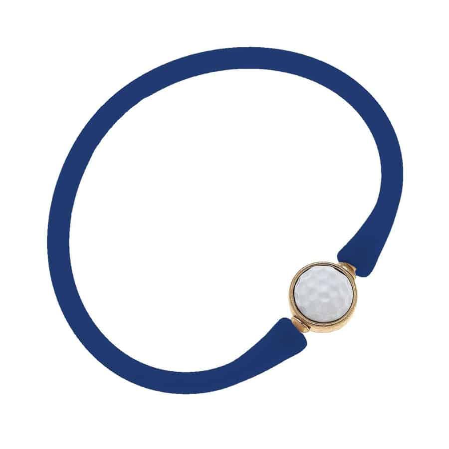 Enamel Golf Ball Silicone Bali Bracelet - A Taste of Kentucky