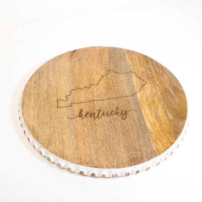 Engraved Kentucky Cutting Board - A Taste of Kentucky