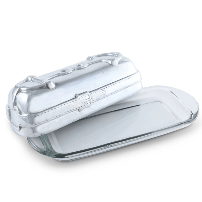 Equestrian Butter Dish - A Taste of Kentucky