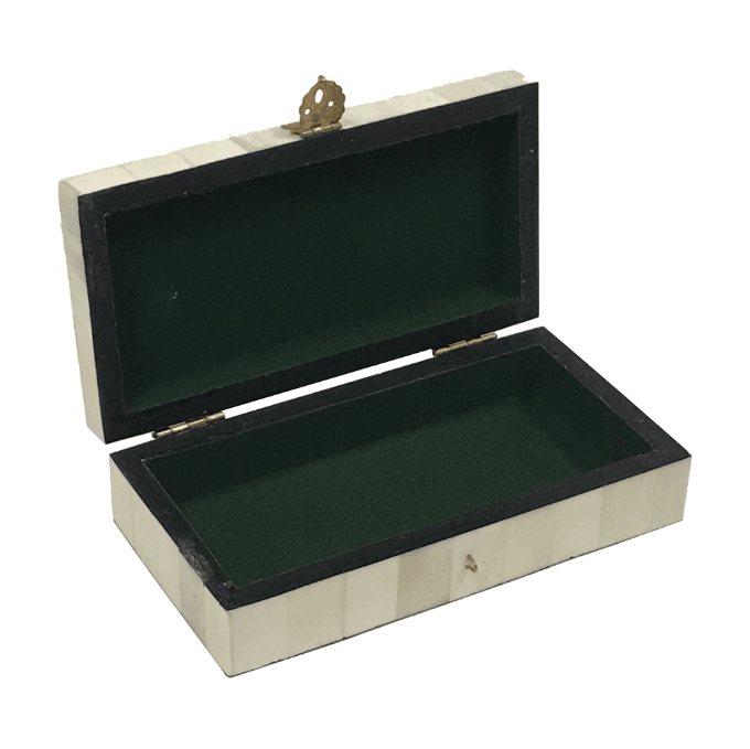 Equestrian Engraved Bone Box - A Taste of Kentucky