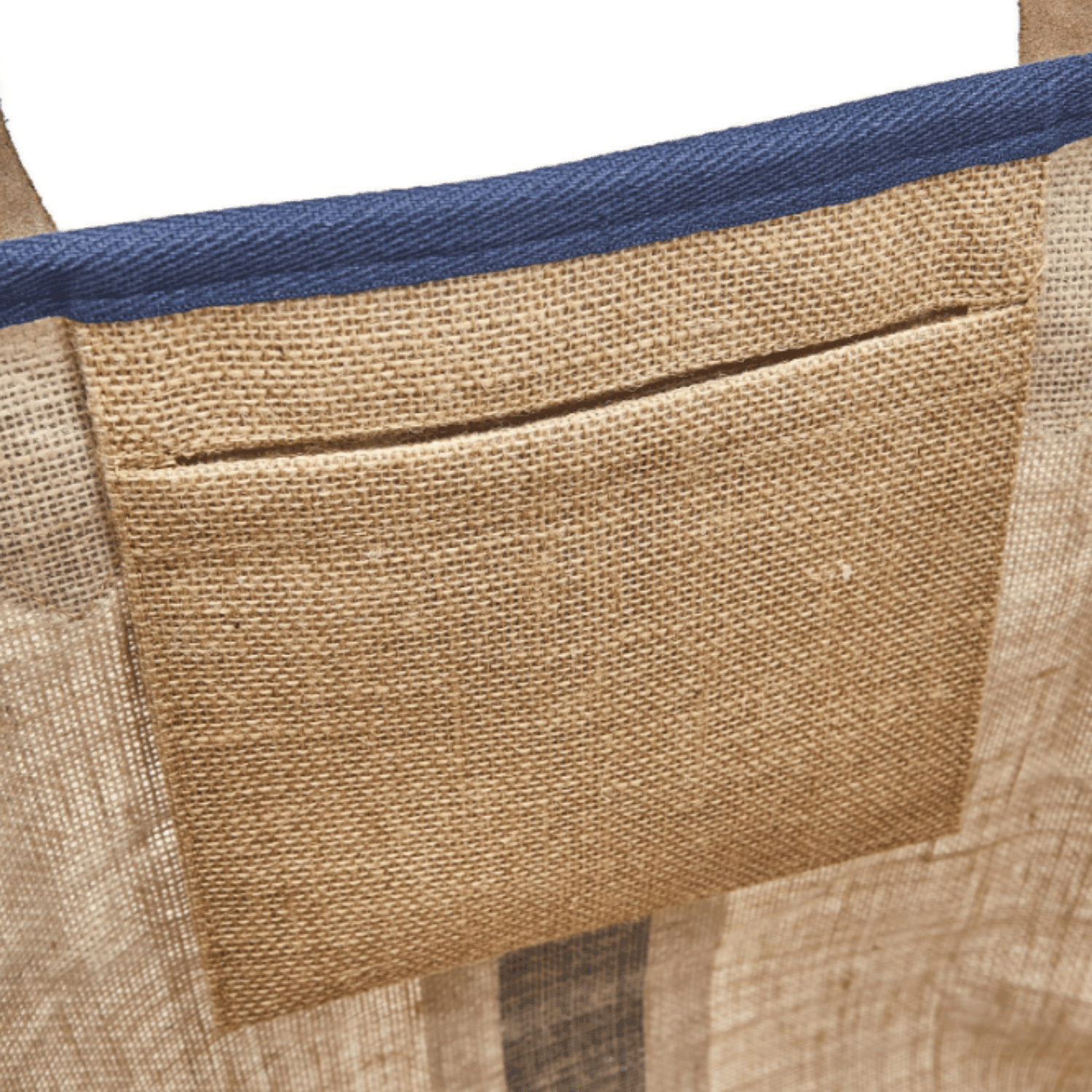 Equestrian Jute Tote Bag with Leather Handles - A Taste of Kentucky