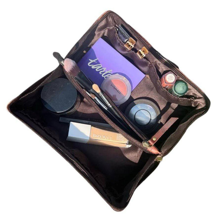 Equestrian Leather Toiletry Bag - A Taste of Kentucky