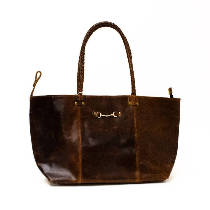 Equestrian Snaffle Bit Leather Purse - A Taste of Kentucky