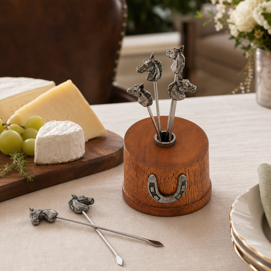 Equestrian Cheese Pick Set - A Taste of Kentucky