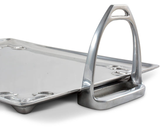 Equestrian Stirrup Tray - Large - A Taste of Kentucky
