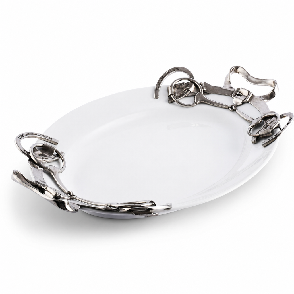 Horseshoe & Bit Tray - Large - A Taste of Kentucky