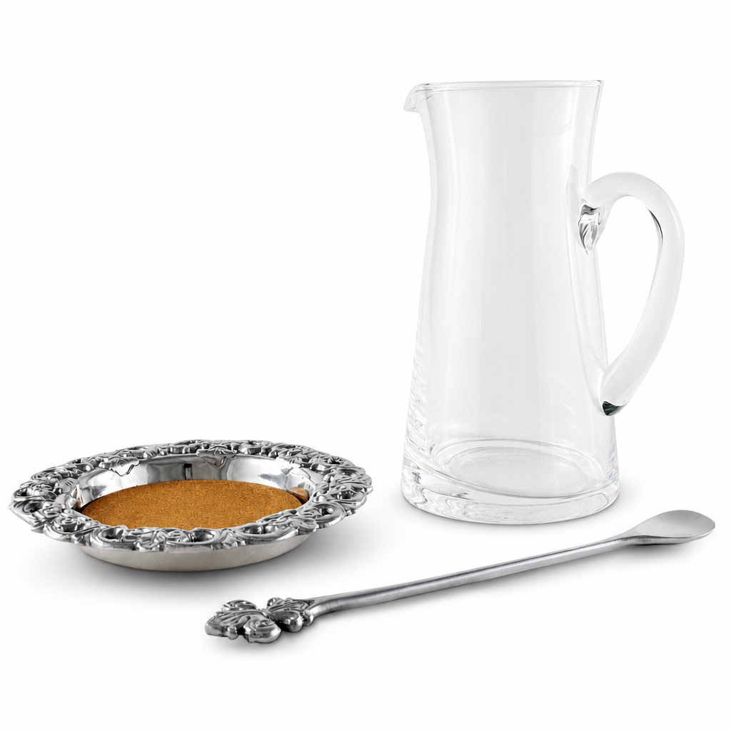Fleur-De-Lis Pitcher Set - A Taste of Kentucky