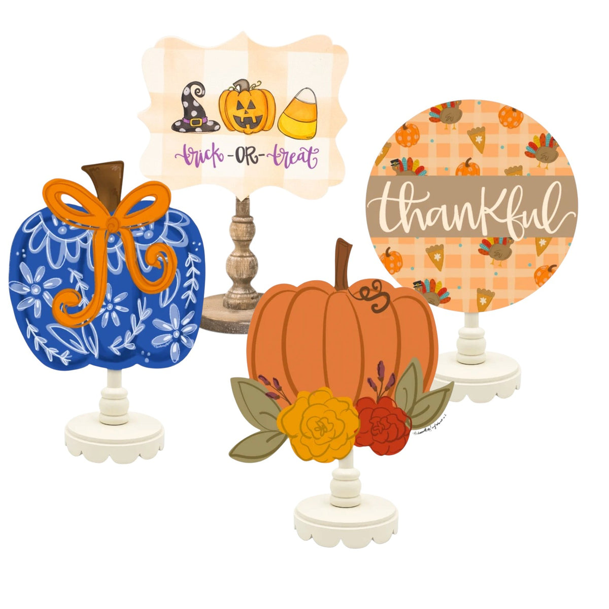 Interchangeable Decorative Sign Topper – 12" Seasonal & Holiday Designs (Base Sold Separately) - A Taste of Kentucky