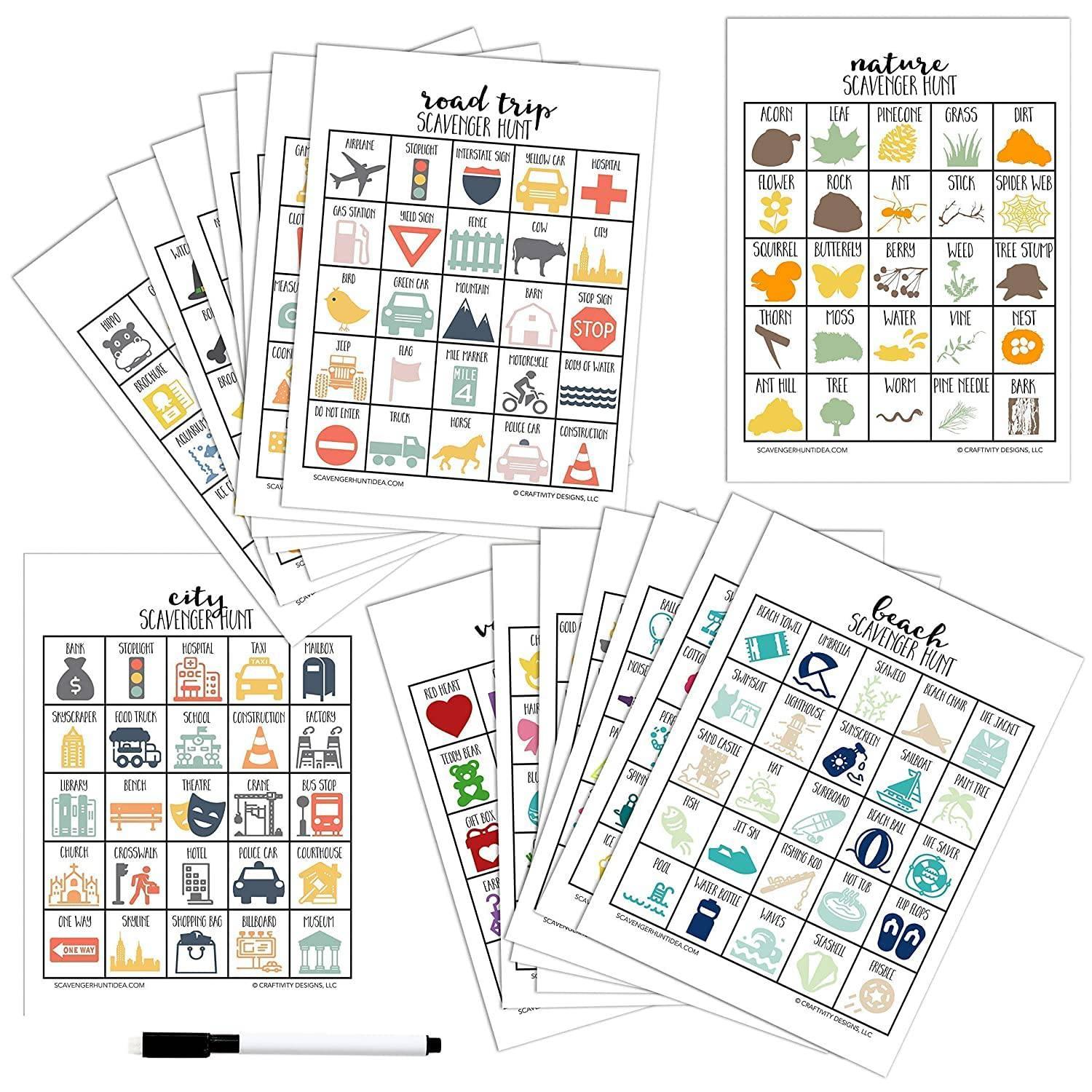 Family Scavenger Hunt Game - A Taste of Kentucky