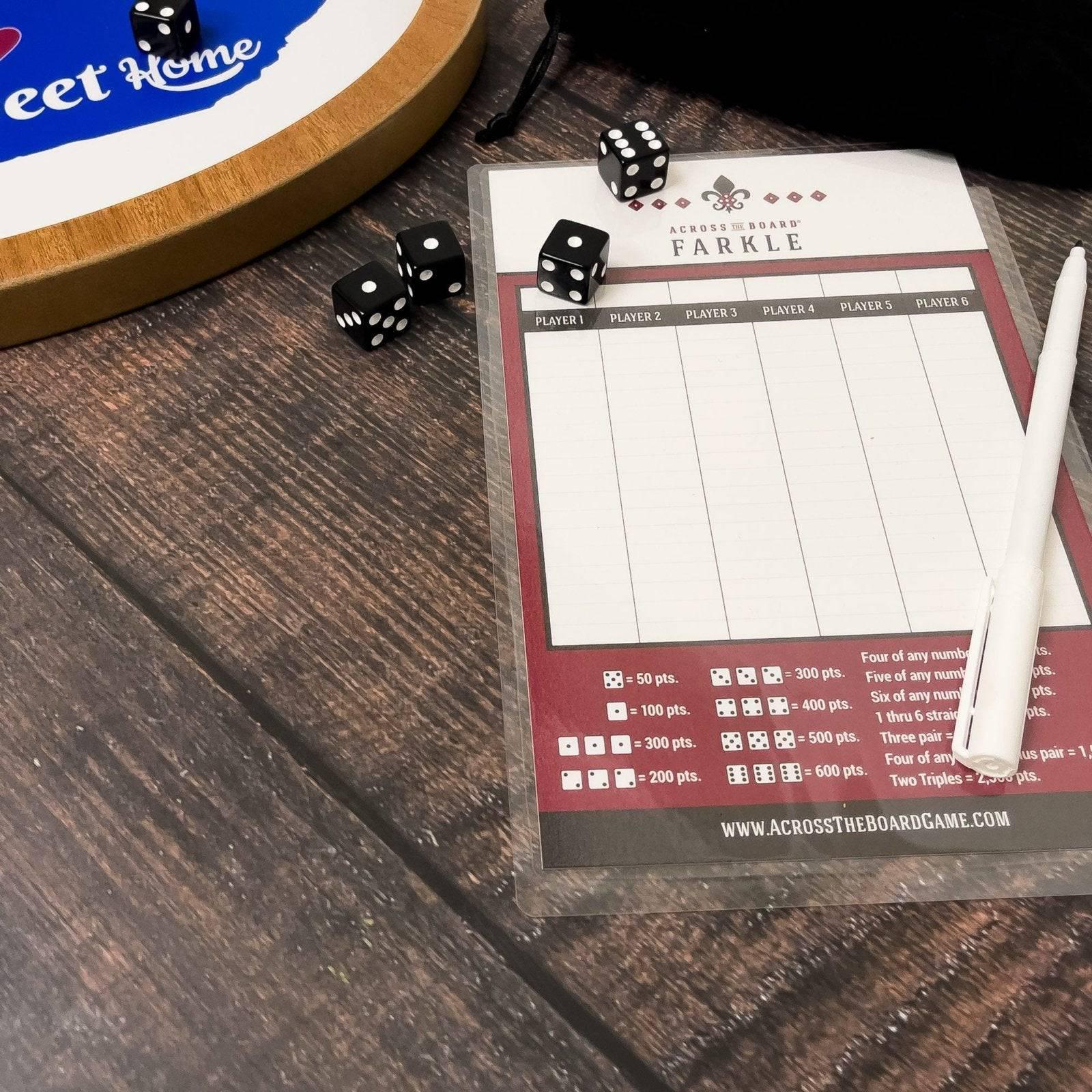 Farkle Board Game - A Taste of Kentucky