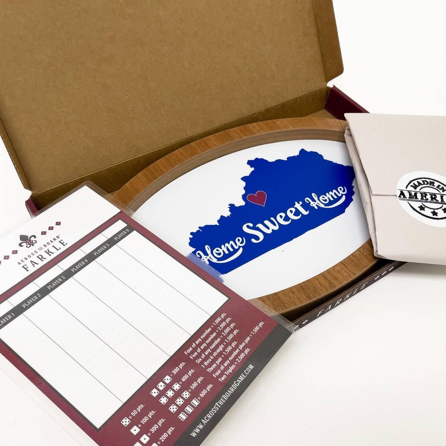 Farkle Board Game - A Taste of Kentucky