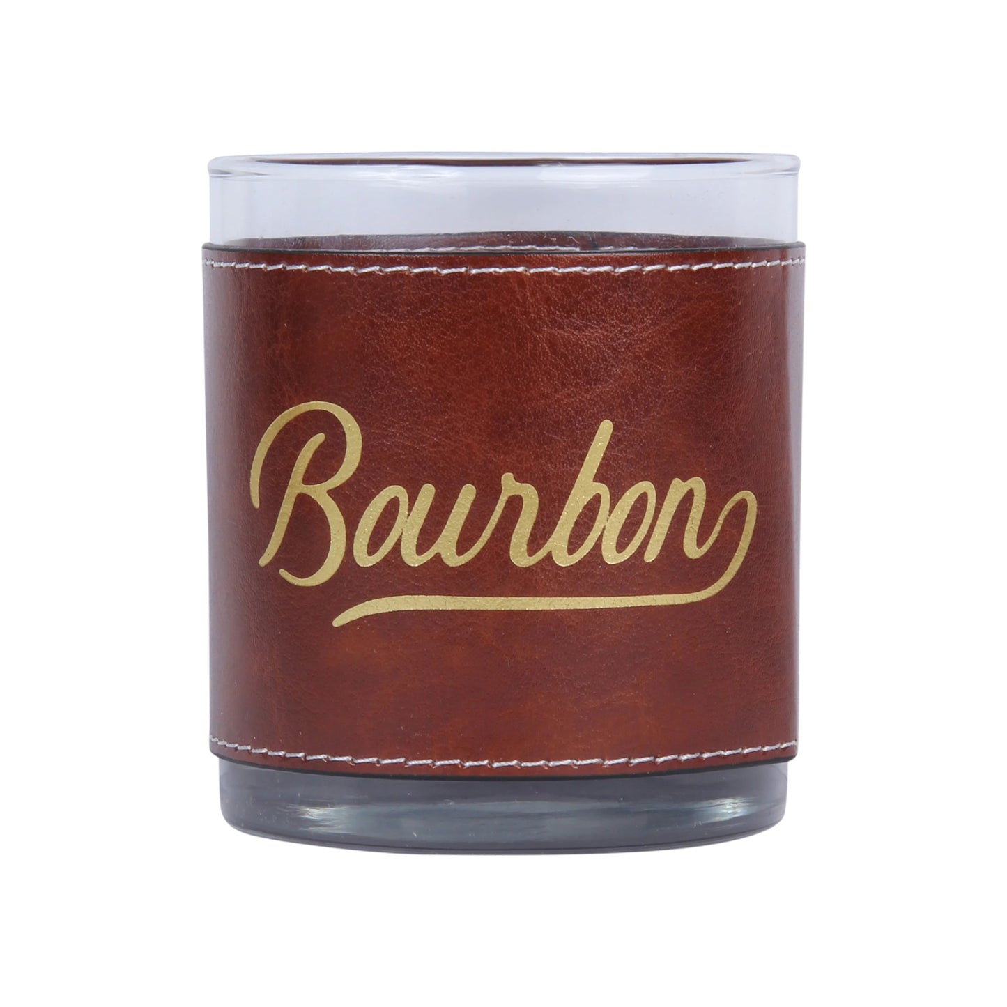 Faux Leather-Wrapped Rocks Glass – Classic Kentucky Designs - A Taste of Kentucky