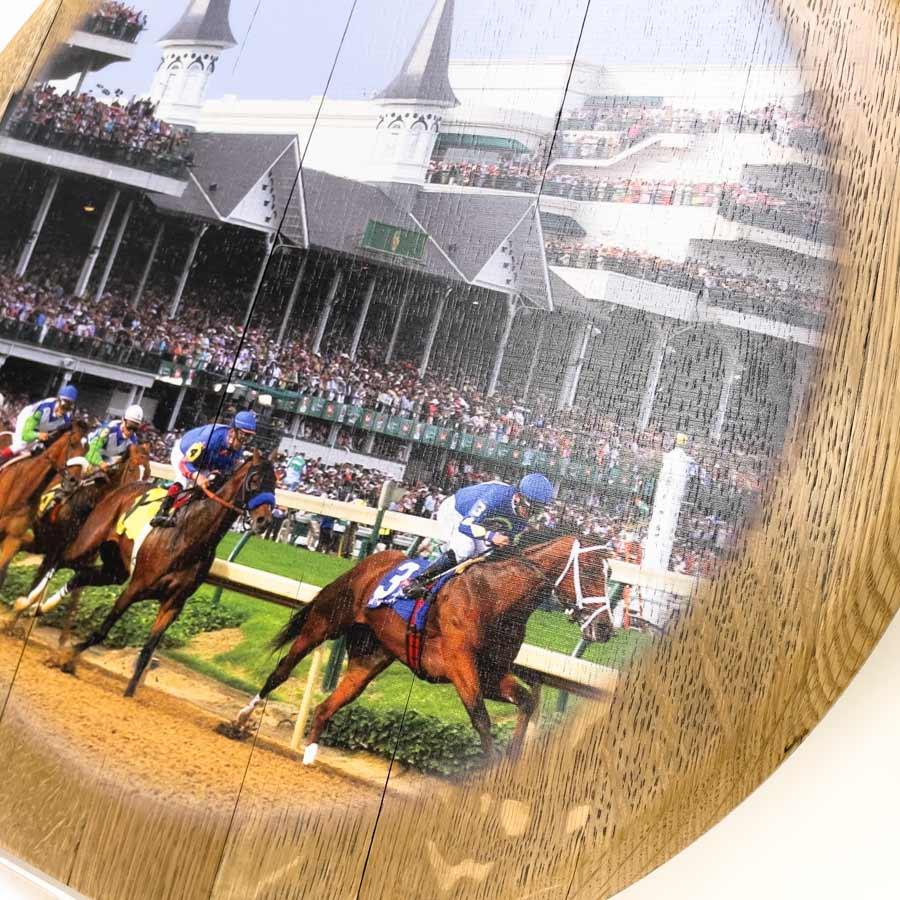 First Turn Kentucky Derby Barrel Head - A Taste of Kentucky