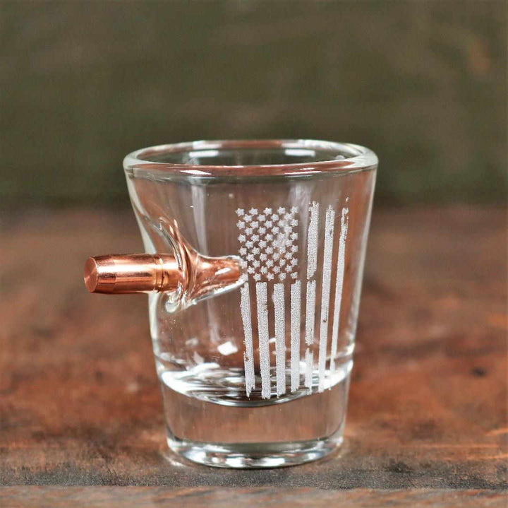 BenShot Shot Glass American Flag