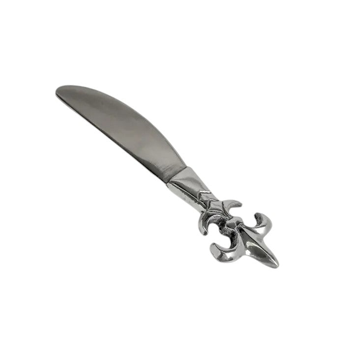Fleur De Lis Stainless Steel Spreader – 7" - A Taste of Kentucky