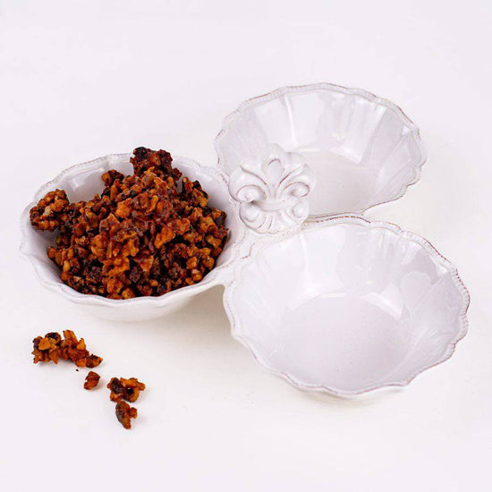 Fleur de Lis Tri Server - A Taste of Kentucky