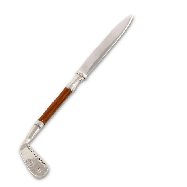Golf Club Pewter Letter Opener - A Taste of Kentucky
