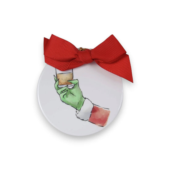 Glass of Bourbon Ornaments