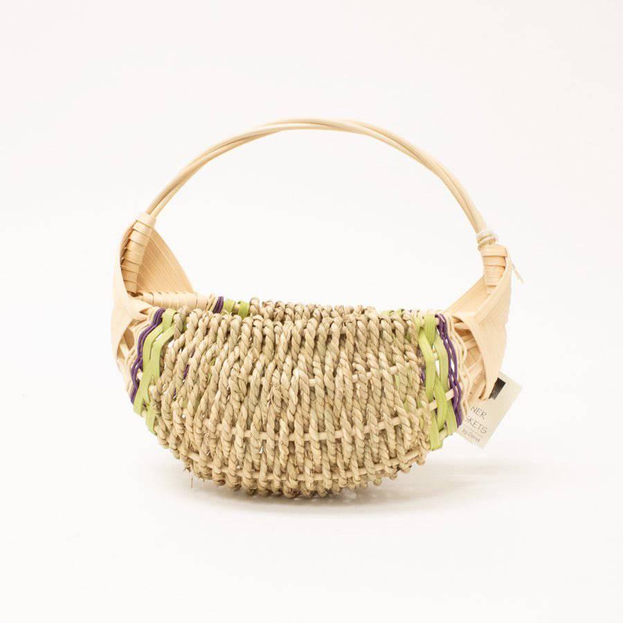 Handcrafted Designer Sea Grass Wall Hanging Baskets - A Taste of Kentucky