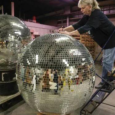 Handcrafted Disco Ball by Yolanda Baker - A Taste of Kentucky