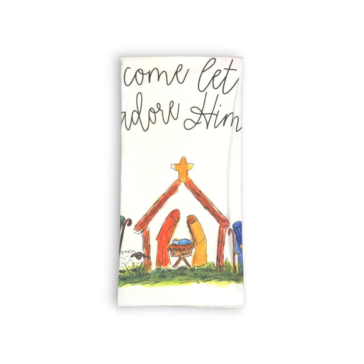 Whimsical Christmas Tea Towels